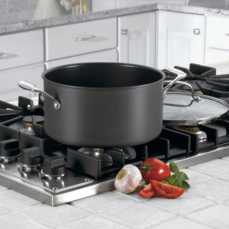 Cuisinart 6 qt. NonStick HardAnodized Aliminum Soup Pot with Lid